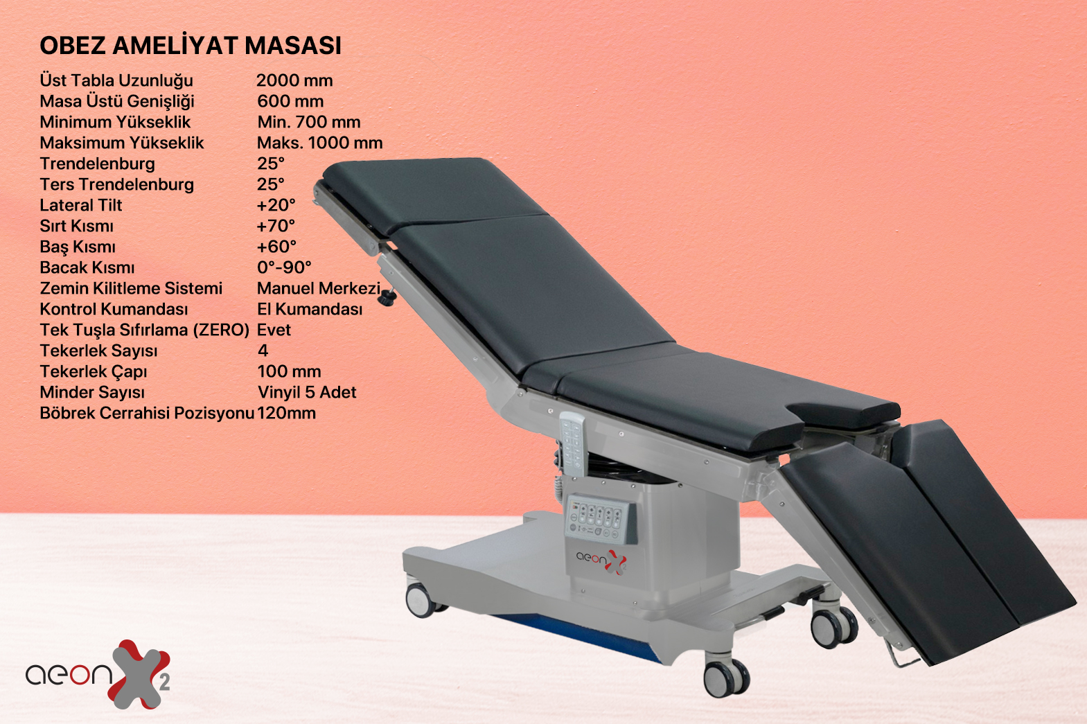 Obez Ameliyat Masası